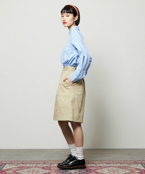 Lee(リー)の「Lee/リー コンフォート チェトパ ショートパンツ IVYルック(デニムパンツ・レディース・ブルー/ベージュ・MEDIUM/SMALL)」の15枚目の写真