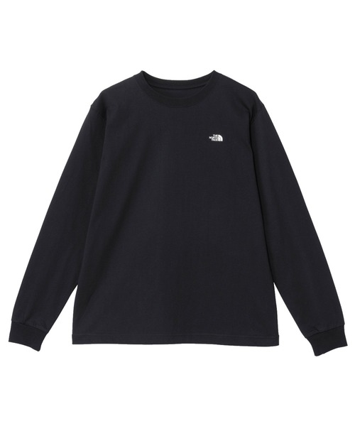 THE NORTH FACE(ザノースフェイス)の「ザ ノース フェイス THE NORTH FACE L/S FD Nuptse Cotton Tee ロングスリーブフラッシュドライヌプシコットンティー(Tシャツ/カットソー・レディース・コーラル/ホワイト/ブラック・S/XL/M/L)」の3枚目の写真