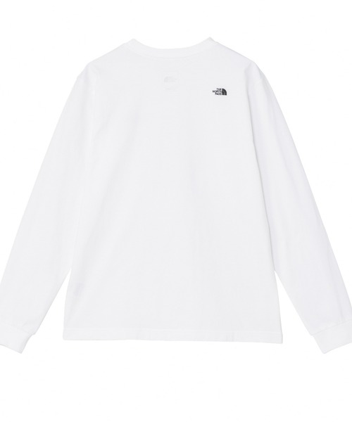 THE NORTH FACE(ザノースフェイス)の「ザ ノース フェイス THE NORTH FACE L/S FD Nuptse Cotton Tee ロングスリーブフラッシュドライヌプシコットンティー(Tシャツ/カットソー・レディース・コーラル/ホワイト/ブラック・S/XL/M/L)」の5枚目の写真