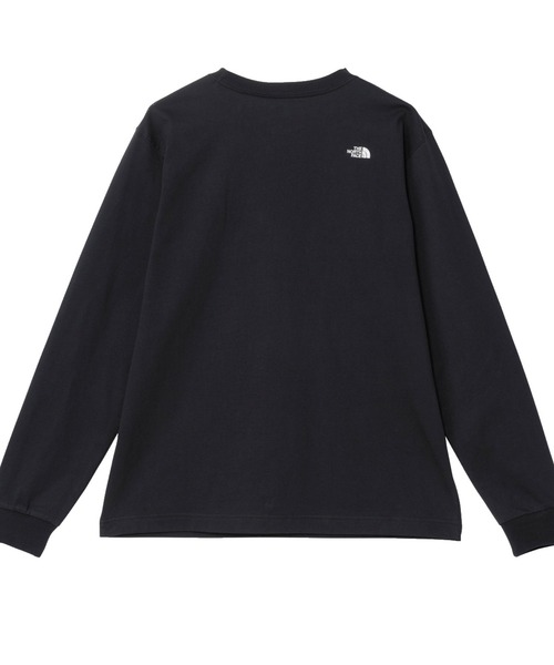THE NORTH FACE(ザノースフェイス)の「ザ ノース フェイス THE NORTH FACE L/S FD Nuptse Cotton Tee ロングスリーブフラッシュドライヌプシコットンティー(Tシャツ/カットソー・レディース・コーラル/ホワイト/ブラック・S/XL/M/L)」の6枚目の写真