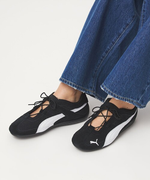 PUMA（プーマ）の「＜PUMA＞スピードキャット GO スニーカー（スニーカー・レディース・ダークブラウン/ブラック/レッド・25cm/24cm/24.5cm/23cm/23.5cm/22.5cm）」の4枚目の写真