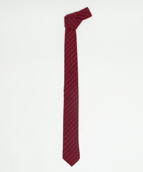 WEGO(ウィゴー)の「WEGO/【26年春新作】ピンストライプネクタイ(ネクタイ・レディース・その他3/その他2/その他1・FREE)」の1枚目の写真