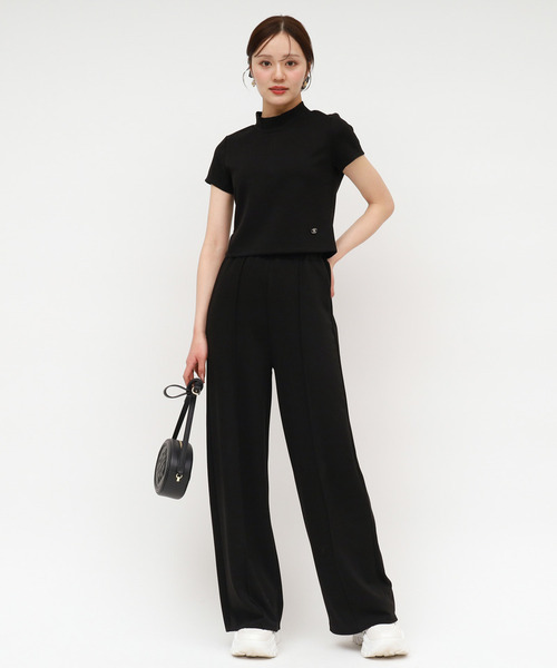 ROYAL PARTY(ロイヤルパーティー)の「カットワイドパンツ(その他パンツ・レディース・ブラック/グレー/オフホワイト・FREE)」の11枚目の写真