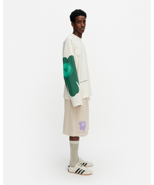 marimekko（マリメッコ）の「【kioski】 Siksak Unikko / shirt（Tシャツ/カットソー・レディース・ホワイト・MEDIUM/X-SMALL）」の6枚目の写真