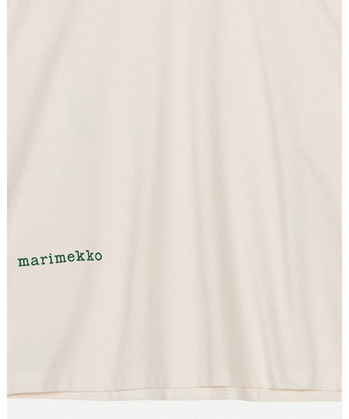 marimekko（マリメッコ）の「【kioski】 Siksak Unikko / shirt（Tシャツ/カットソー・レディース・ホワイト・MEDIUM/X-SMALL）」の12枚目の写真