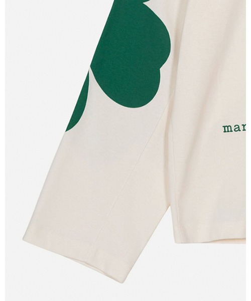 marimekko（マリメッコ）の「【kioski】 Siksak Unikko / shirt（Tシャツ/カットソー・レディース・ホワイト・MEDIUM/X-SMALL）」の13枚目の写真