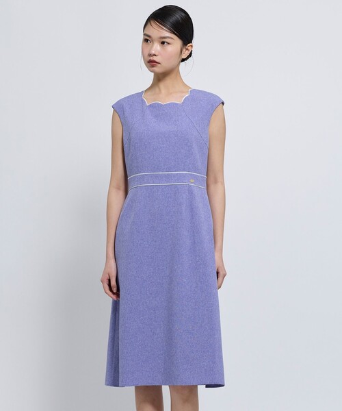 TOCCA（トッカ）の「FLORAL SILHOUETTE ドレス（ワンピース・レディース・ブルー系/グレー系・0/2/4/6）」の16枚目の写真