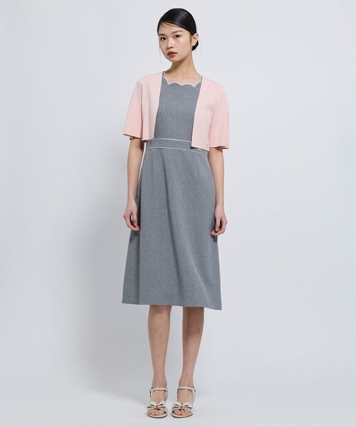 TOCCA（トッカ）の「FLORAL SILHOUETTE ドレス（ワンピース・レディース・ブルー系/グレー系・0/2/4/6）」の19枚目の写真