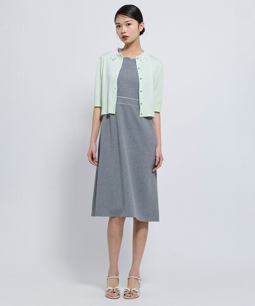 TOCCA（トッカ）の「FLORAL SILHOUETTE ドレス（ワンピース・レディース・ブルー系/グレー系・0/2/4/6）」の20枚目の写真
