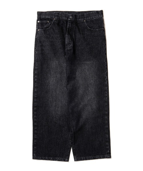 430（フォーサーティ）の「mp14907- DLS-S SLVG DENIM H-WASH デニムパンツ(26-089)（デニムパンツ・メンズ・ブラック/インディゴブルー・34/32/30/28）」の2枚目の写真