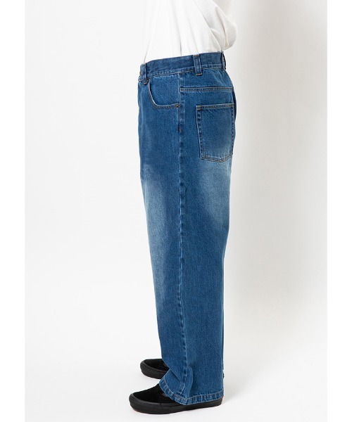 430（フォーサーティ）の「mp14907- DLS-S SLVG DENIM H-WASH デニムパンツ(26-089)（デニムパンツ・メンズ・ブラック/インディゴブルー・34/32/30/28）」の10枚目の写真