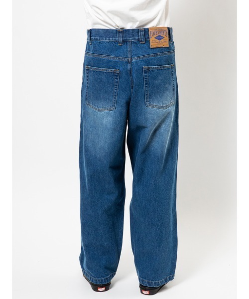 430（フォーサーティ）の「mp14907- DLS-S SLVG DENIM H-WASH デニムパンツ(26-089)（デニムパンツ・メンズ・ブラック/インディゴブルー・34/32/30/28）」の11枚目の写真