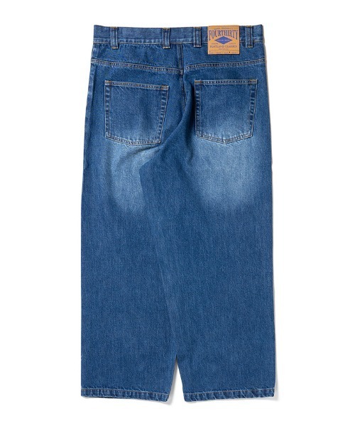 430（フォーサーティ）の「mp14907- DLS-S SLVG DENIM H-WASH デニムパンツ(26-089)（デニムパンツ・メンズ・ブラック/インディゴブルー・34/32/30/28）」の16枚目の写真