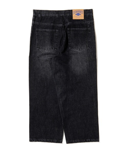 430（フォーサーティ）の「mp14907- DLS-S SLVG DENIM H-WASH デニムパンツ(26-089)（デニムパンツ・メンズ・ブラック/インディゴブルー・34/32/30/28）」の17枚目の写真