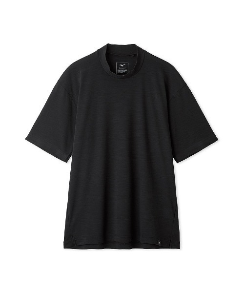 MIZUNO(ミズノ )の「【Mizuno | AOURE】DYNAMOTION FIT MOCK NECK TEE SS(Tシャツ/カットソー・メンズ・ブラック/グレー・SMALL/MEDIUM/LARGE/X-LARGE)」の15枚目の写真