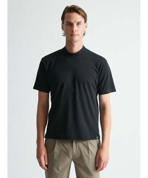MIZUNO(ミズノ )の「【Mizuno | AOURE】DYNAMOTION FIT MOCK NECK TEE SS(Tシャツ/カットソー・メンズ・ブラック/グレー・SMALL/MEDIUM/LARGE/X-LARGE)」の17枚目の写真