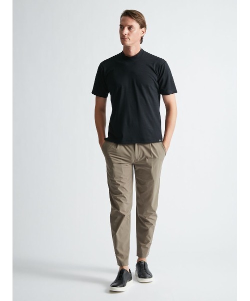 MIZUNO(ミズノ )の「【Mizuno | AOURE】DYNAMOTION FIT MOCK NECK TEE SS(Tシャツ/カットソー・メンズ・ブラック/グレー・SMALL/MEDIUM/LARGE/X-LARGE)」の20枚目の写真