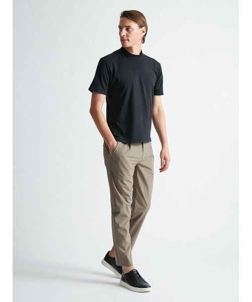 MIZUNO(ミズノ )の「【Mizuno | AOURE】DYNAMOTION FIT MOCK NECK TEE SS(Tシャツ/カットソー・メンズ・ブラック/グレー・SMALL/MEDIUM/LARGE/X-LARGE)」の21枚目の写真
