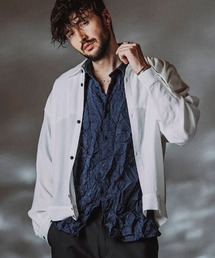 NO ID. | ms6484- ドライクロスオーバーSH シャツ(858006-449S)(シャツ/ブラウス)