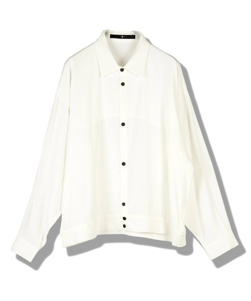 NO ID.（ノーアイディ）の「ms6484- ﾄﾞﾗｲｸﾛｽｵｰﾊﾞｰSH シャツ(858006-449S)（シャツ/ブラウス・メンズ・ミックスグレー/ホワイト/ブラック・ONE SIZE）」の16枚目の写真