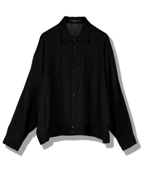 NO ID.（ノーアイディ）の「ms6484- ﾄﾞﾗｲｸﾛｽｵｰﾊﾞｰSH シャツ(858006-449S)（シャツ/ブラウス・メンズ・ミックスグレー/ホワイト/ブラック・ONE SIZE）」の18枚目の写真