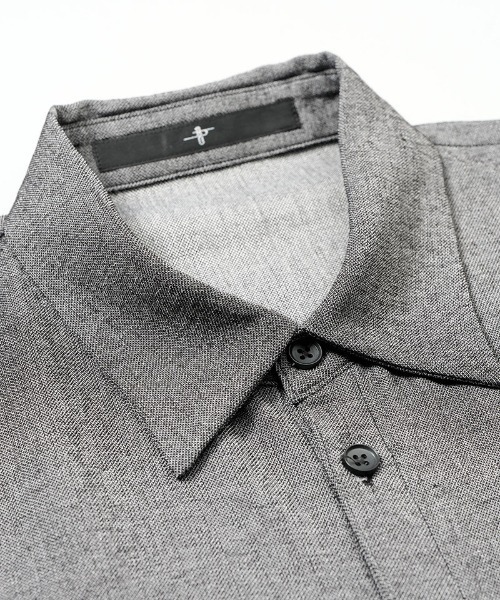 NO ID.（ノーアイディ）の「ms6484- ﾄﾞﾗｲｸﾛｽｵｰﾊﾞｰSH シャツ(858006-449S)（シャツ/ブラウス・メンズ・ミックスグレー/ホワイト/ブラック・ONE SIZE）」の22枚目の写真