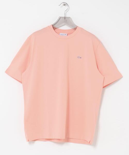 LACOSTE(ラコステ)の「LACOSTE アウトラインクロッククルーネックTシャツ(Tシャツ/カットソー・メンズ・ブルー/ブラック/ピンク系その他/ホワイト/ベージュ・6/5/4)」の5枚目の写真