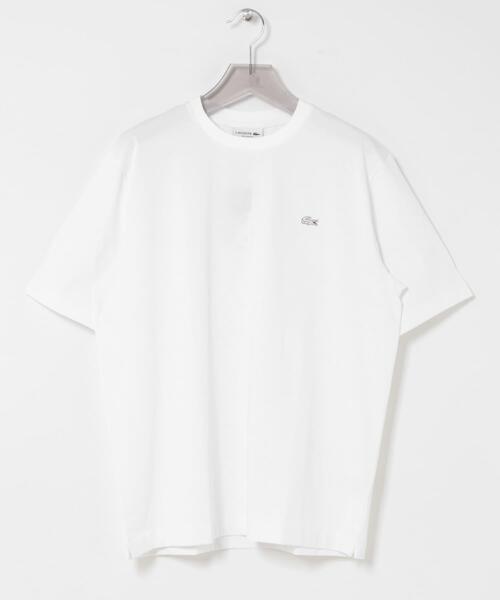 LACOSTE(ラコステ)の「LACOSTE アウトラインクロッククルーネックTシャツ(Tシャツ/カットソー・メンズ・ブルー/ブラック/ピンク系その他/ホワイト/ベージュ・6/5/4)」の8枚目の写真