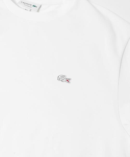 LACOSTE(ラコステ)の「LACOSTE アウトラインクロッククルーネックTシャツ(Tシャツ/カットソー・メンズ・ブルー/ブラック/ピンク系その他/ホワイト/ベージュ・6/5/4)」の9枚目の写真