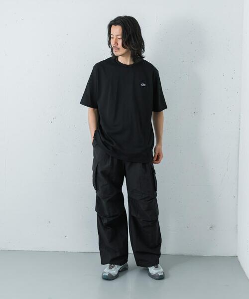 LACOSTE(ラコステ)の「LACOSTE アウトラインクロッククルーネックTシャツ(Tシャツ/カットソー・メンズ・ブルー/ブラック/ピンク系その他/ホワイト/ベージュ・6/5/4)」の12枚目の写真
