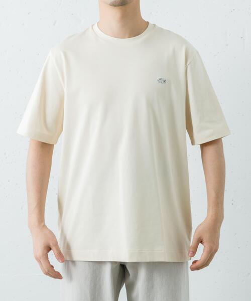 LACOSTE(ラコステ)の「LACOSTE アウトラインクロッククルーネックTシャツ(Tシャツ/カットソー・メンズ・ブルー/ブラック/ピンク系その他/ホワイト/ベージュ・6/5/4)」の18枚目の写真