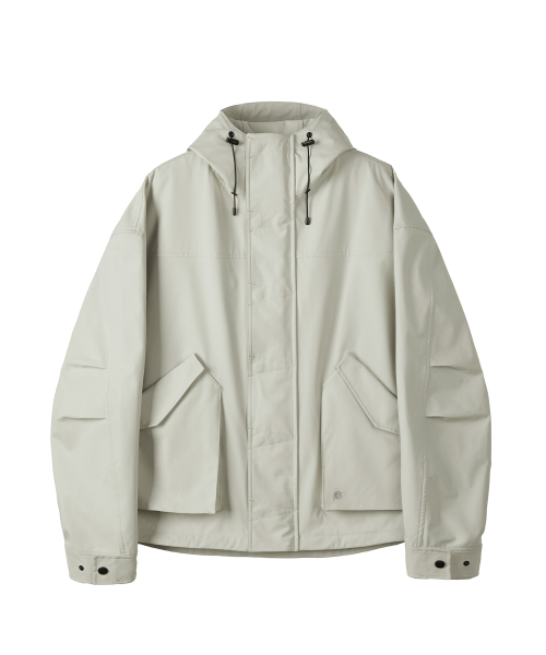 KALAPATTHAR（カラパタール）の「3 LAYER HARD SHELL SHORT-JACKET - IVORY（ナイロンジャケット・メンズ・その他・SMALL/MEDIUM/LARGE）」の6枚目の写真