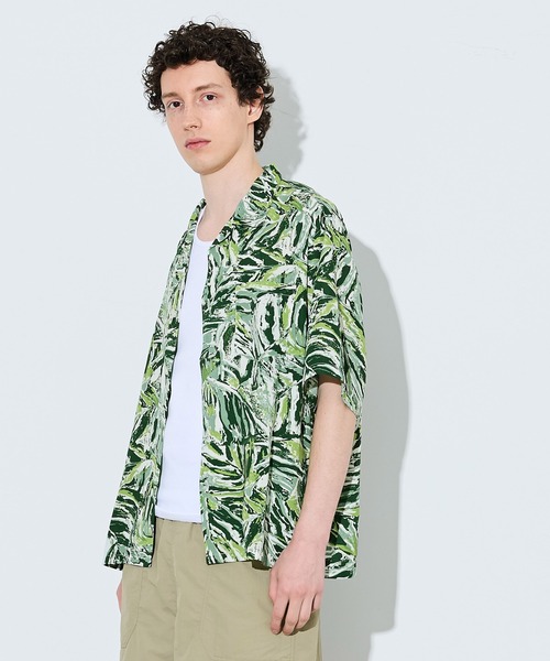 coca(coca)(コカ)の「アソート柄開襟半袖シャツ(シャツ/ブラウス・メンズ・C/D/A/B・L/M/XL)」の6枚目の写真