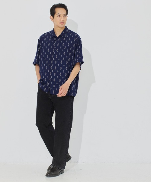 coca(coca)(コカ)の「アソート柄開襟半袖シャツ(シャツ/ブラウス・メンズ・C/D/A/B・L/M/XL)」の16枚目の写真