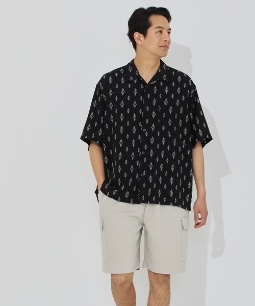 coca(coca)(コカ)の「アソート柄開襟半袖シャツ(シャツ/ブラウス・メンズ・C/D/A/B・L/M/XL)」の17枚目の写真
