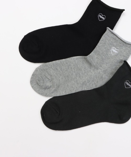 HANES(ヘインズ)の「【Hanes/ヘインズ】レディース 【3足組】Hanes originals スニーカーインソックス(ソックス/靴下・レディース・その他1/その他・SMALL)」の14枚目の写真