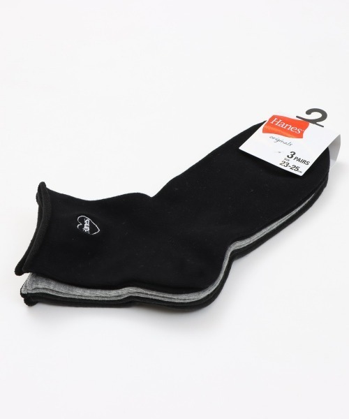 HANES(ヘインズ)の「【Hanes/ヘインズ】レディース 【3足組】Hanes originals スニーカーインソックス(ソックス/靴下・レディース・その他1/その他・SMALL)」の11枚目の写真