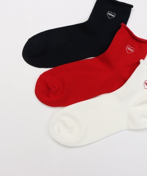 HANES(ヘインズ)の「【Hanes/ヘインズ】レディース 【3足組】Hanes originals スニーカーインソックス(ソックス/靴下・レディース・その他1/その他・SMALL)」の10枚目の写真