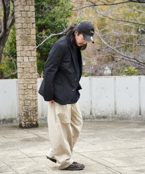 NO NEED(ノーニード)の「ワークソッカンジャケット(テーラードジャケット・メンズ・ブラック/ベージュ/ネイビー・LL)」の14枚目の写真