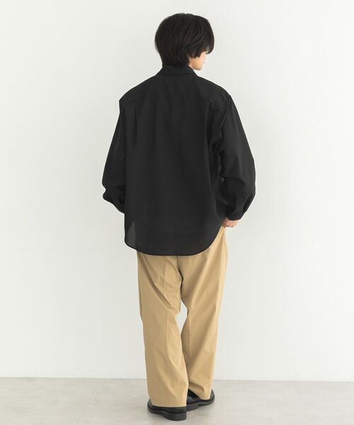 CRAFT STANDARD BOUTIQUE(クラフトスタンダードブティック)の「ワンタックチノスラックス(その他パンツ・メンズ・チャコールグレー/ブラック/ベージュ・L/M)」の11枚目の写真