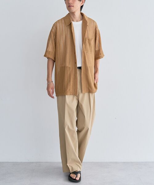 CRAFT STANDARD BOUTIQUE(クラフトスタンダードブティック)の「ワンタックチノスラックス(その他パンツ・メンズ・チャコールグレー/ブラック/ベージュ・L/M)」の15枚目の写真