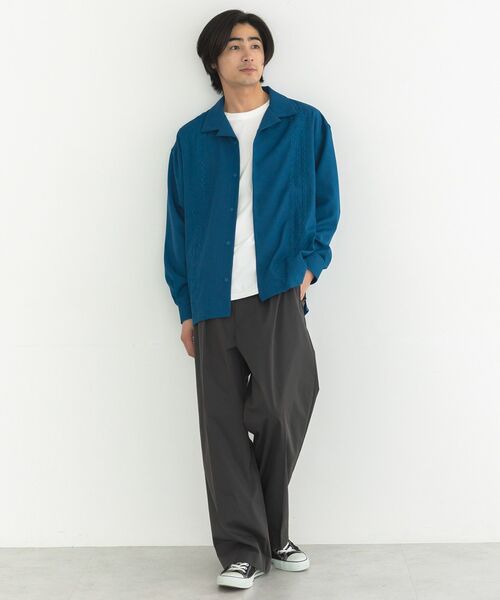 CRAFT STANDARD BOUTIQUE(クラフトスタンダードブティック)の「ワンタックチノスラックス(その他パンツ・メンズ・チャコールグレー/ブラック/ベージュ・L/M)」の20枚目の写真