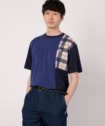 エアーポンチ カラーブロッキング Tシャツ