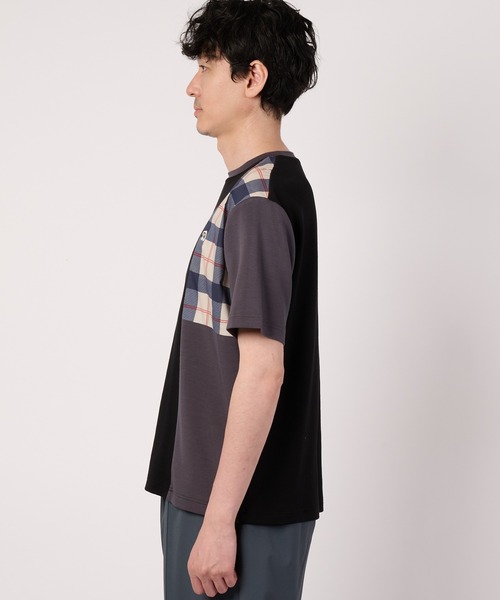 Arnold Palmer(アーノルドパーマー)の「エアーポンチ カラーブロッキング Tシャツ(Tシャツ/カットソー・メンズ・ブルー/ホワイト/ブラック・LL/L/M)」の9枚目の写真