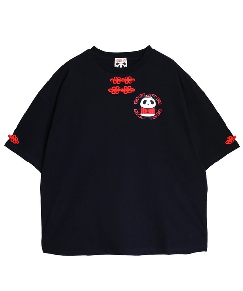 PANDIESTA（パンディエスタ）の「カンフーパンダTシャツ(M2)（Tシャツ/カットソー・メンズ・ブラック/ホワイト・XL/L/M）」の3枚目の写真