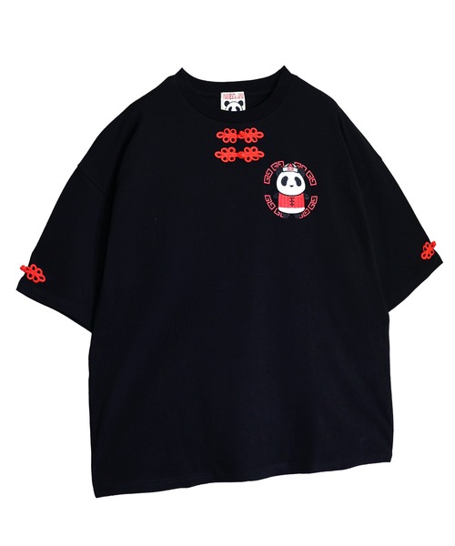 PANDIESTA（パンディエスタ）の「カンフーパンダTシャツ(M2)（Tシャツ/カットソー・メンズ・ブラック/ホワイト・XL/L/M）」の4枚目の写真