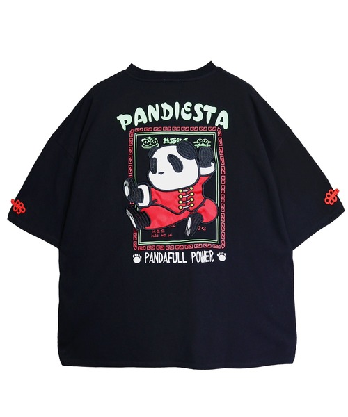 PANDIESTA（パンディエスタ）の「カンフーパンダTシャツ(M2)（Tシャツ/カットソー・メンズ・ブラック/ホワイト・XL/L/M）」の6枚目の写真