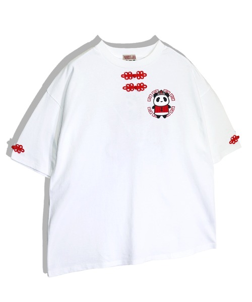 PANDIESTA（パンディエスタ）の「カンフーパンダTシャツ(M2)（Tシャツ/カットソー・メンズ・ブラック/ホワイト・XL/L/M）」の10枚目の写真