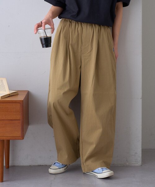 セール】【GEVACO】ギャザーテーパードパンツ（その他パンツ）｜GEVACO