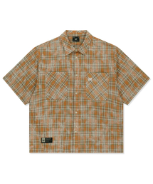 CHECK TAG SHIRTS - ORANGE